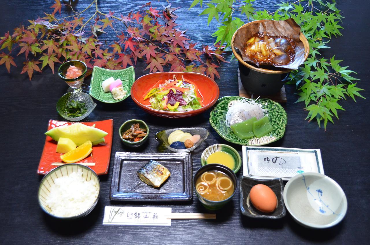 Takasaki Kannonyama Onsen Kinzanso Hotel Bagian luar foto
