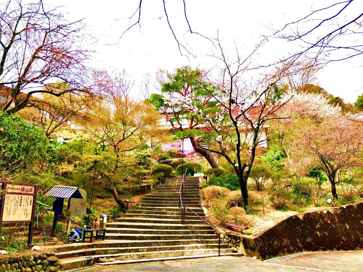Takasaki Kannonyama Onsen Kinzanso Hotel Bagian luar foto