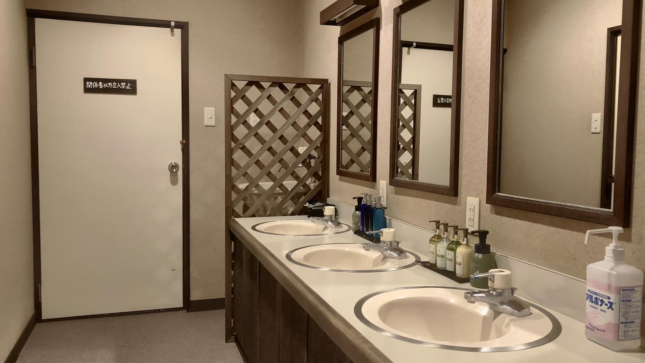 Takasaki Kannonyama Onsen Kinzanso Hotel Bagian luar foto