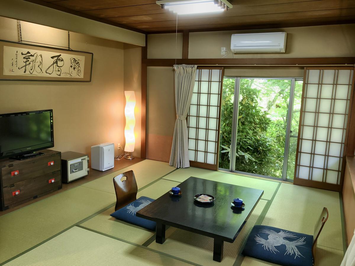 Takasaki Kannonyama Onsen Kinzanso Hotel Bagian luar foto